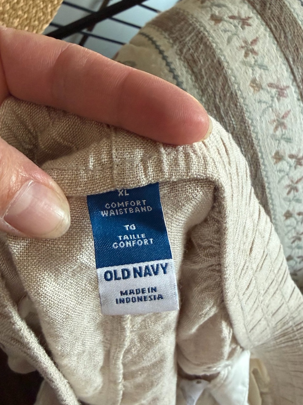 Old Navy Neutral Beige Relaxed Skirt